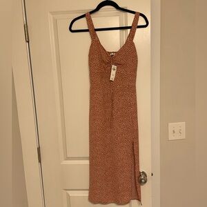 Abercrombie Polka Dot Midi Dress - NWT - XS